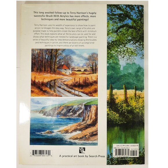 Painting Acrylic Landscapes the Easy Way : Brush with Acrylics 2 by Terry Harris - Picture 3 of 3